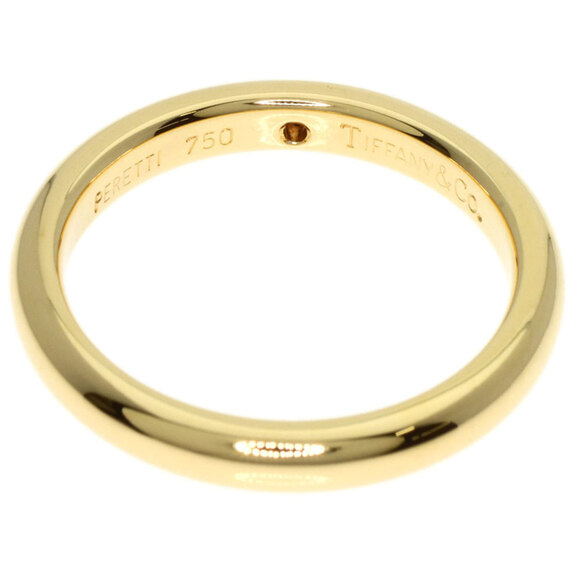 TIFFANY 18k Gold Diamond Ring - Picture 4 of 7